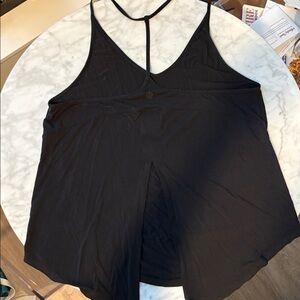 lululemon athletica Black V-Neck Slim-Strap Camisole